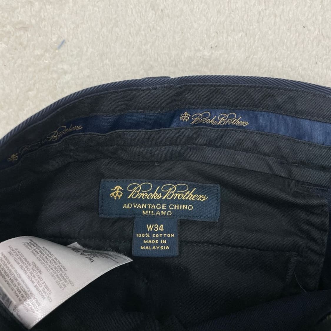 BROOKS BROTHERS 어드벤티지 치노팬츠 네이비 34 상품이미지5