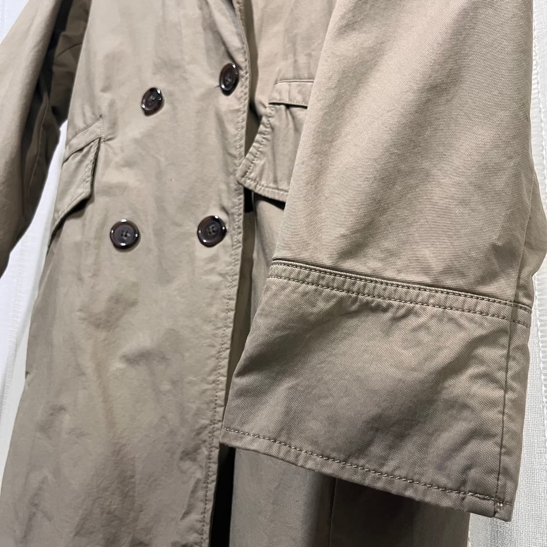 에이브릿지(a.bridge) 베이지 트렌치 무드 자켓(F) 상품이미지6