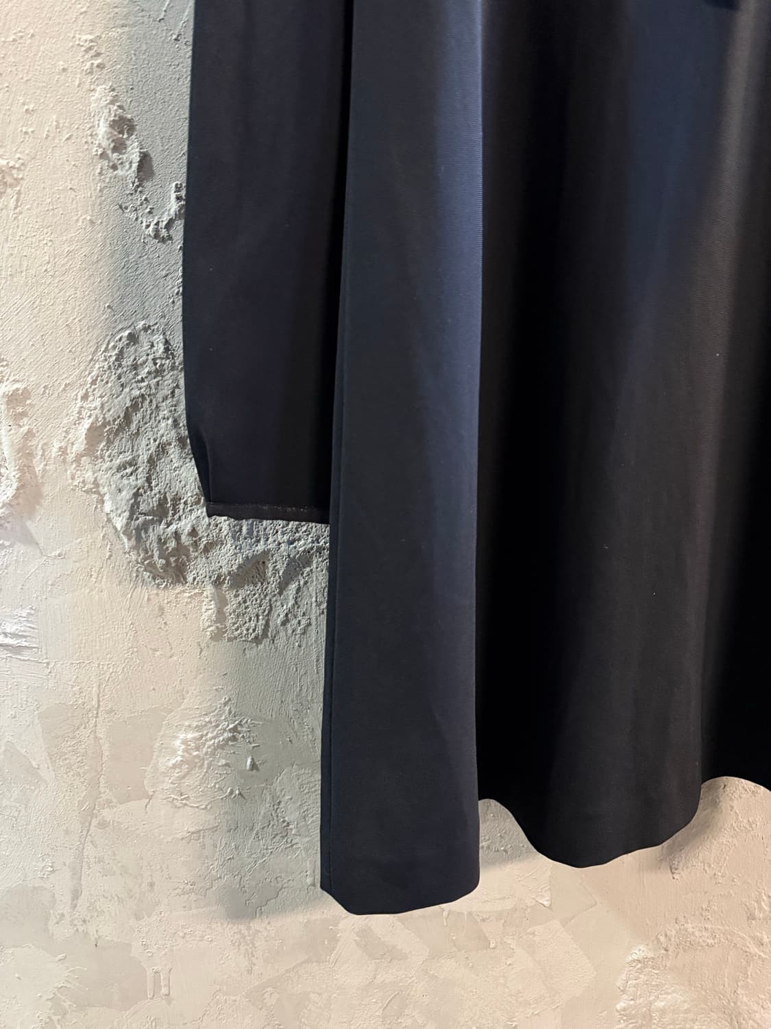 아르마니진 ARMANI 시스루 요크 배색 원피스 블랙 40 상품이미지2