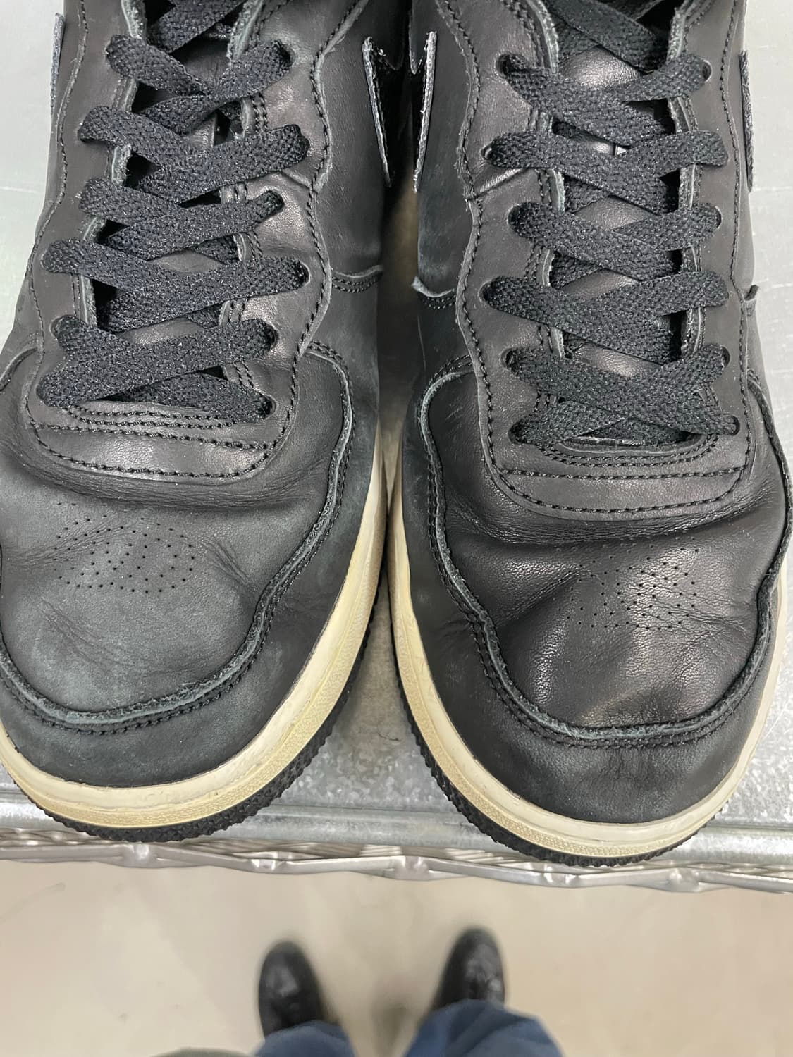 나이키 x 스투시 에어포스 1 미드 SP 블랙 280 (gr-4150) 상품이미지7