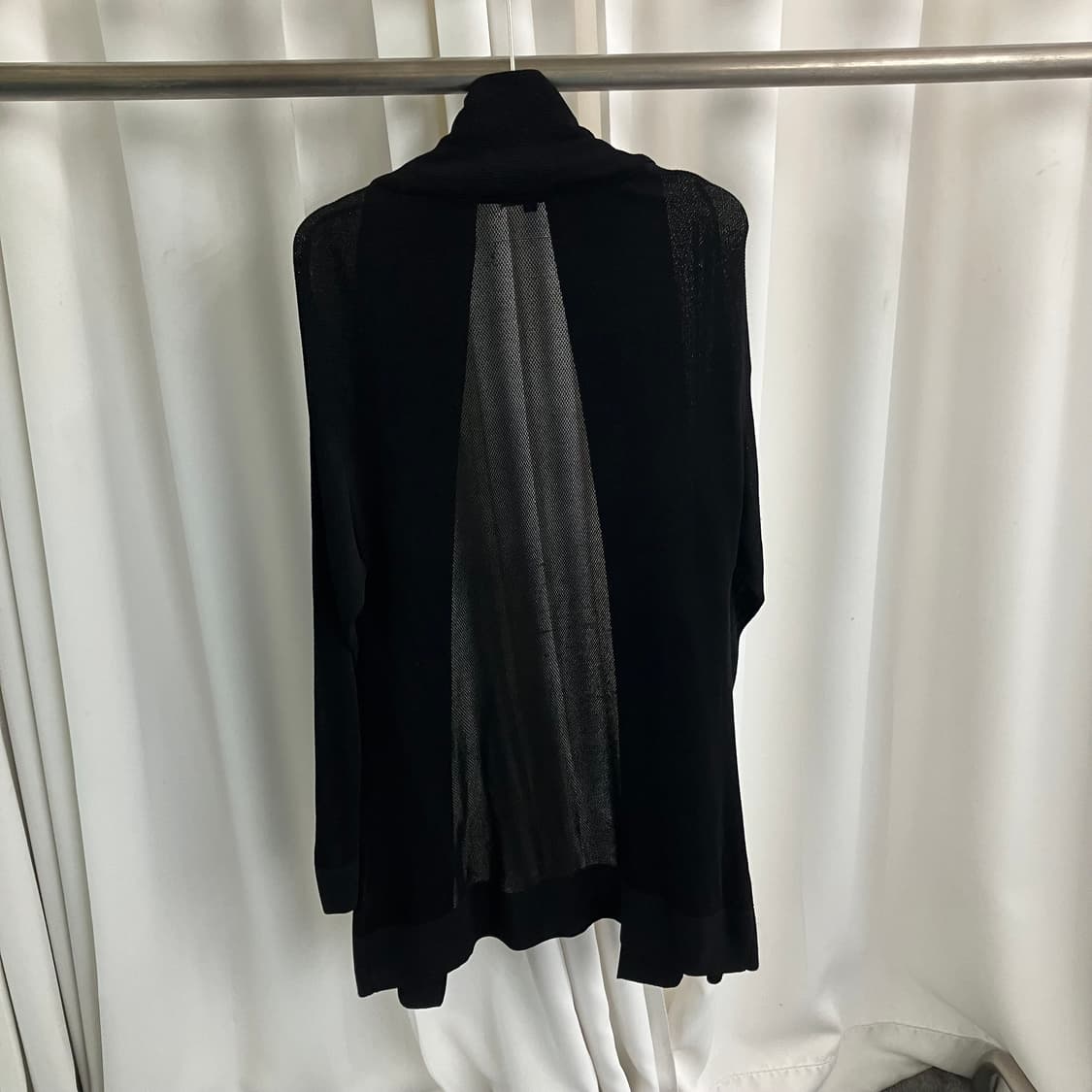 Burberry 버버리 런던 블랙 롱 오픈 가디건  상품이미지2