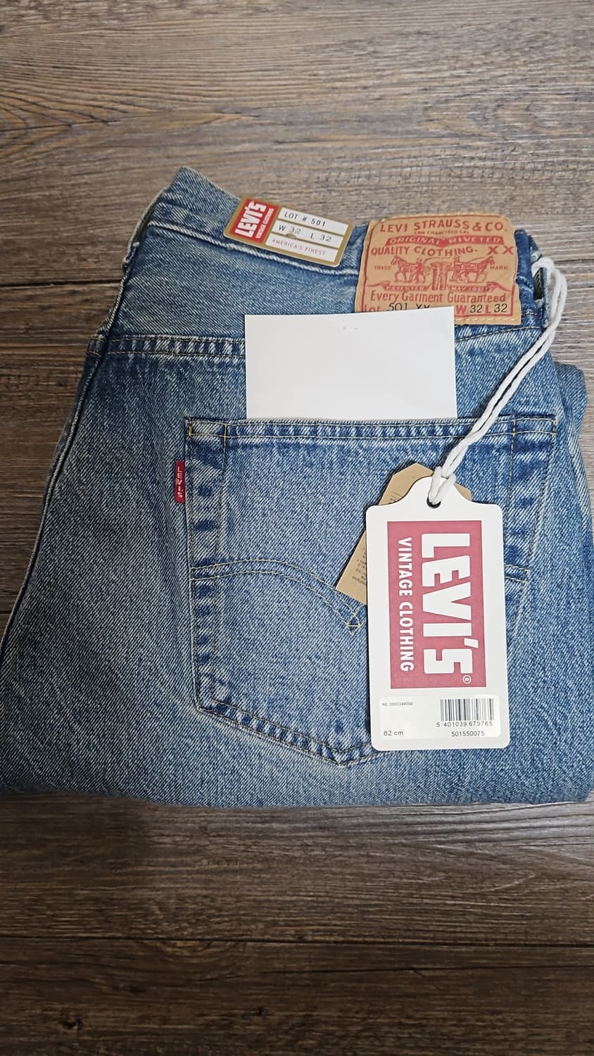 리바이스 LVC 1955 501 블랙잭 32x32 상품이미지1