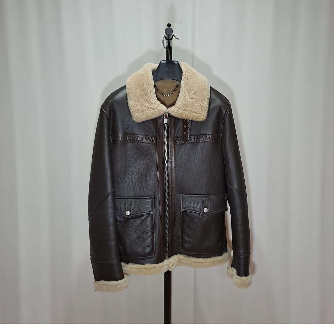 (택포) 양가죽 투포켓 무스탕 100 B90 상품이미지1