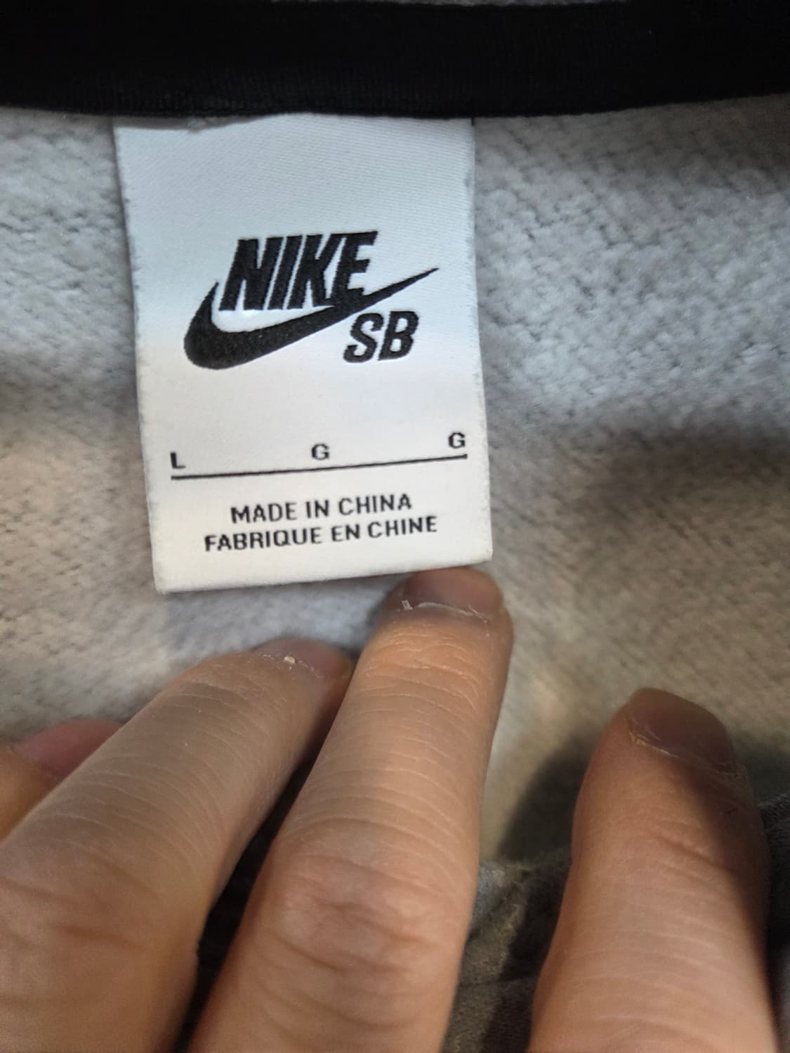 나이키 sb 팬서 프린팅 기모 후드티 L 상품이미지3