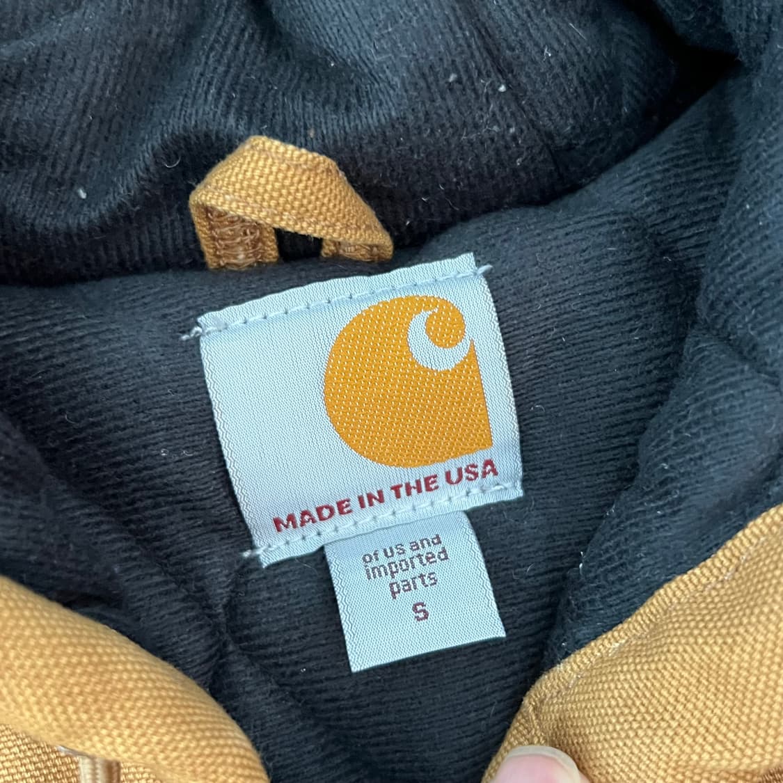 칼하트 USA 오리지널 J140 덕 액티브 후드 워크자켓 상품이미지5