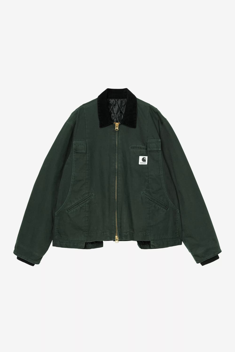 (2 size) 사카이 칼하트 덕다켓 그린 상품이미지1