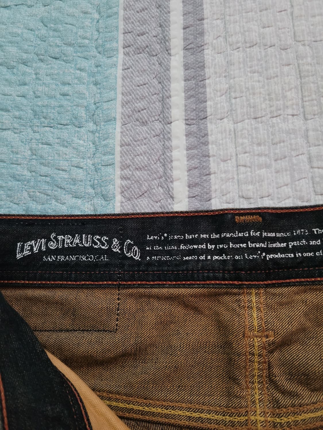 리바이스 재팬 LX 502 럭셔리클래식 빈티지녹워싱진 30사이즈 상품이미지5