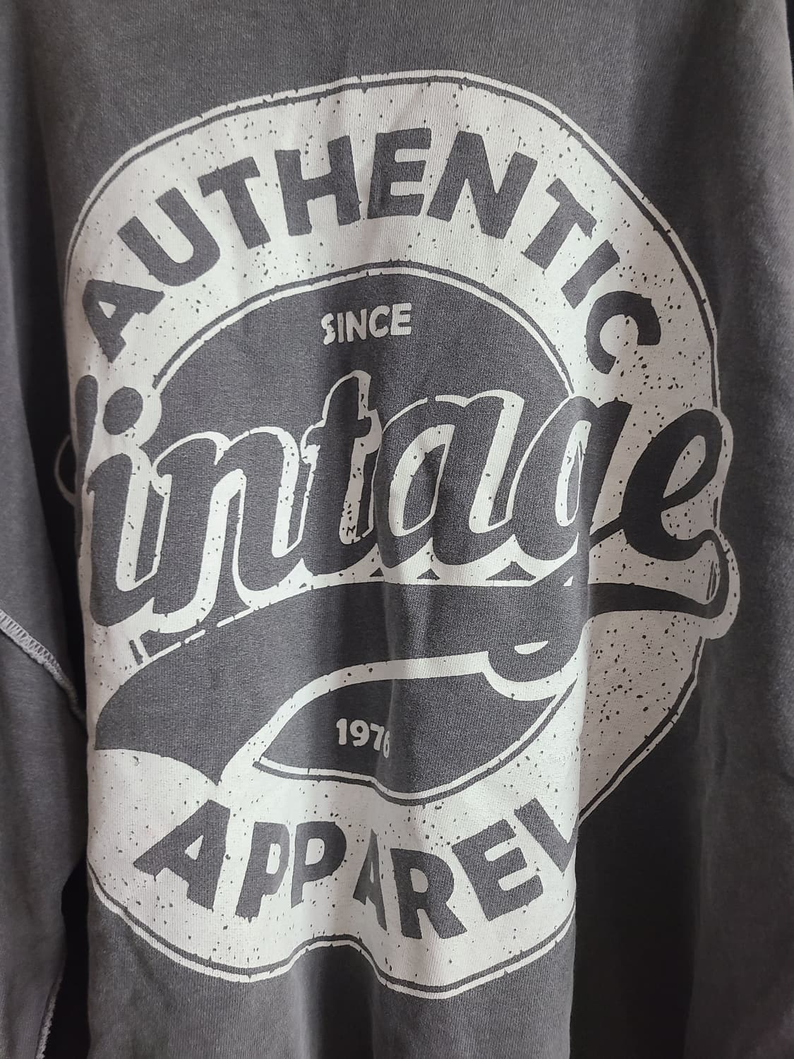 빈티지 오바로크 맨투맨 티셔츠(라지) 상품이미지7