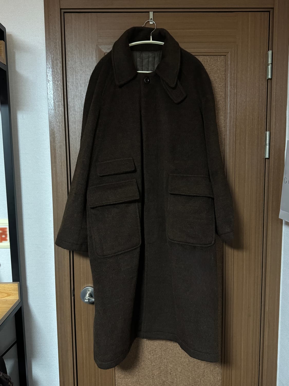 라퍼지스토어 울 발마칸 오버 코트 상품이미지1