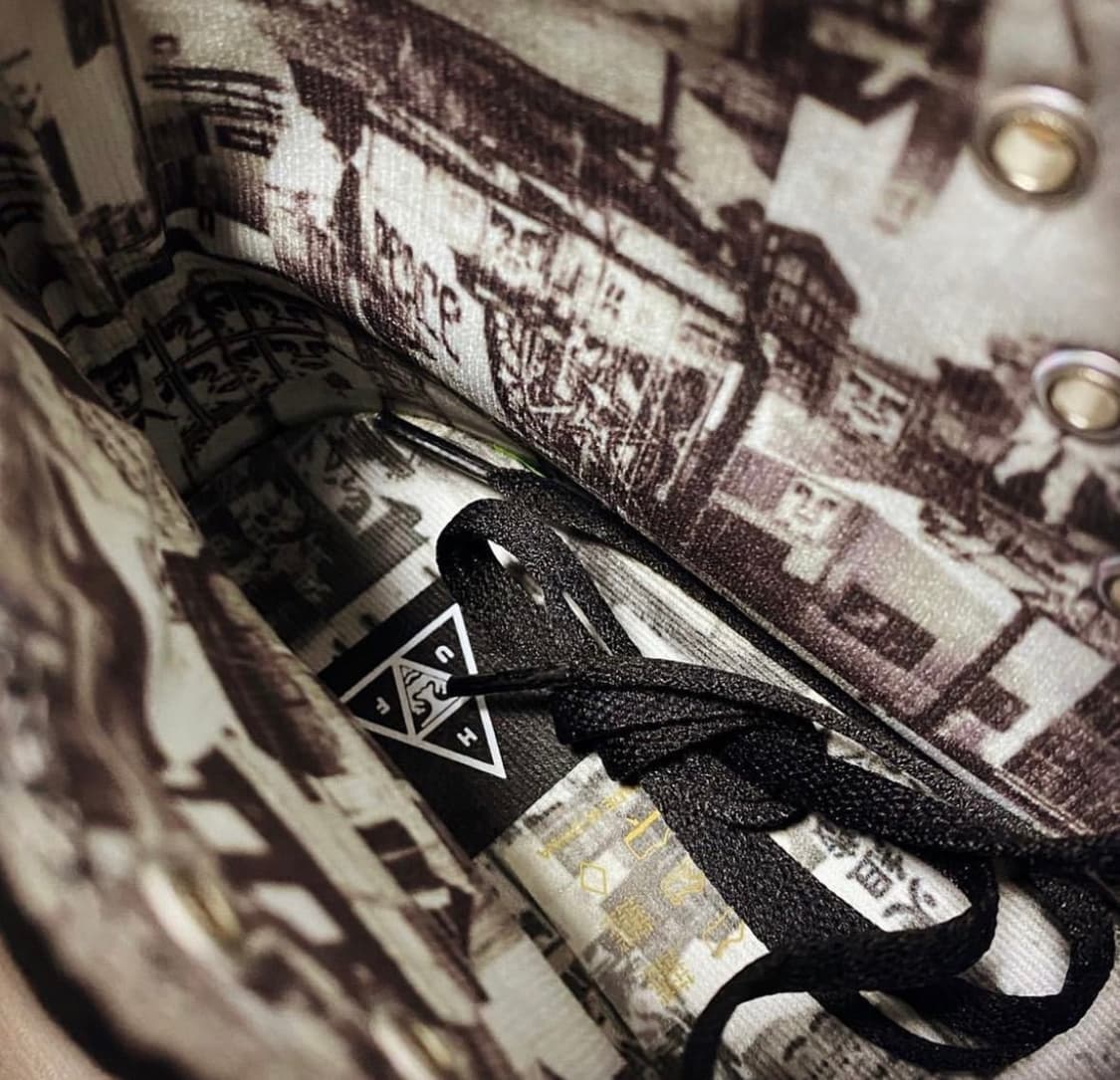 허프 x 오베이 클래식 하이 검정색 상품이미지6