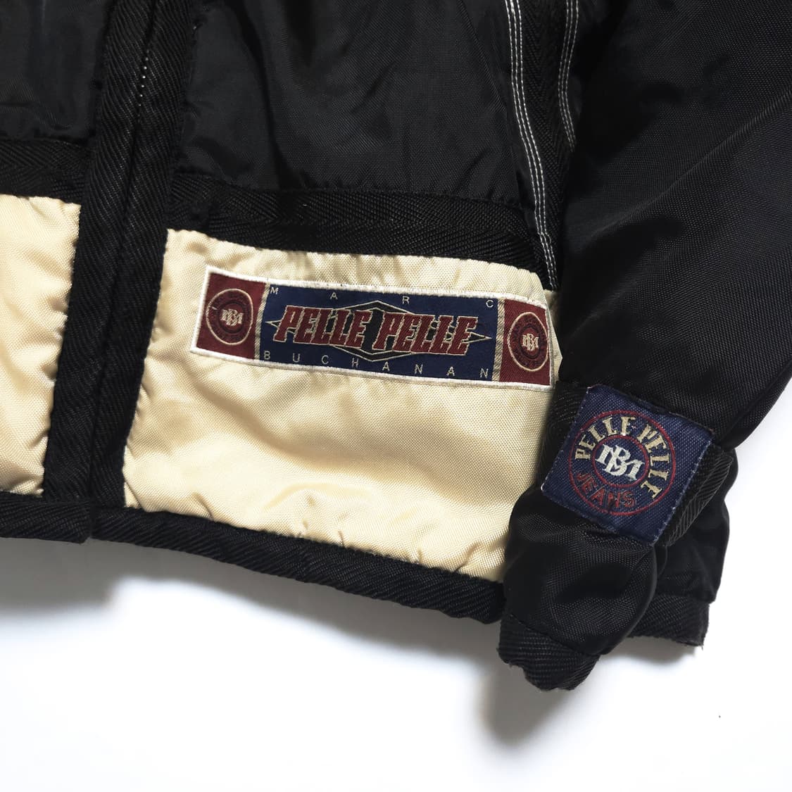 90s 펠레펠레 올드스쿨 스트릿 투톤 패디드 점퍼 자켓 상품이미지8