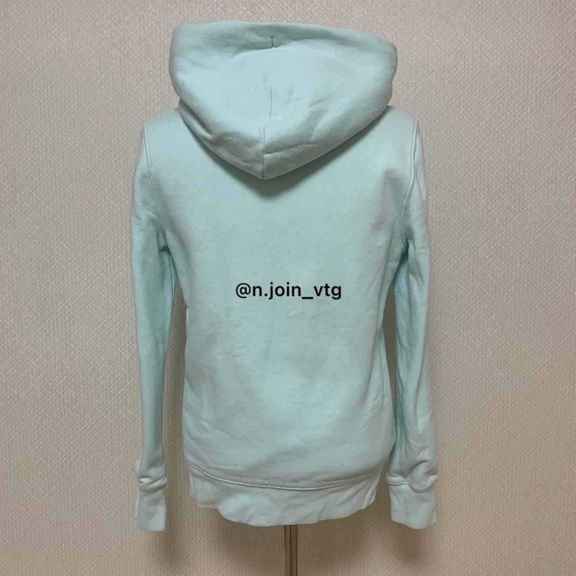 갭 민트 하늘 양털 후드집업 상품이미지3