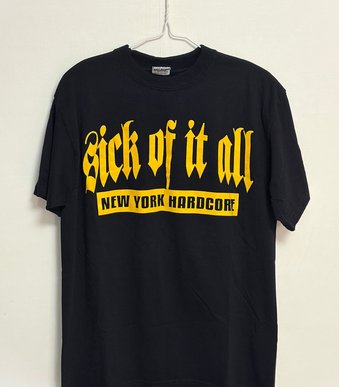 sick of it all 빈티지 반팔 티셔츠 상품이미지1