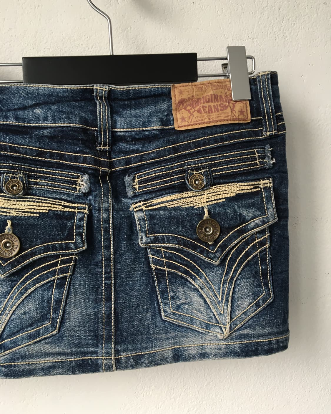 Washing denim skirt 상품이미지5