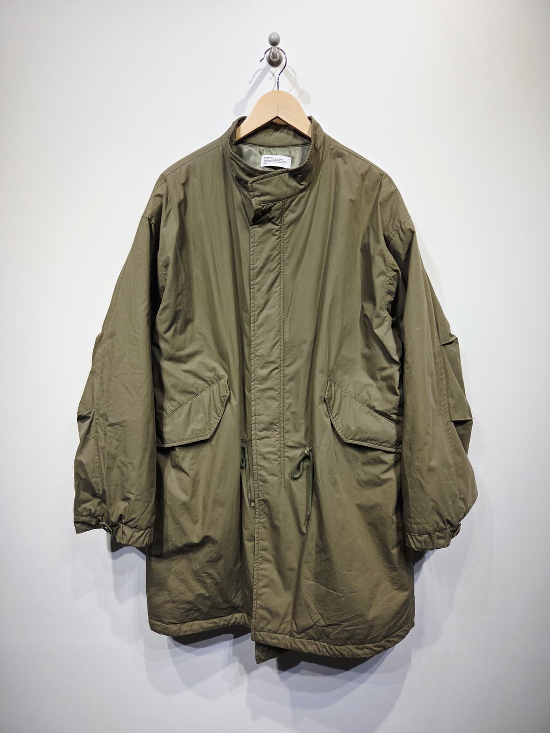 파르티멘토 카키 피시테일 코트 패딩_M 상품이미지2