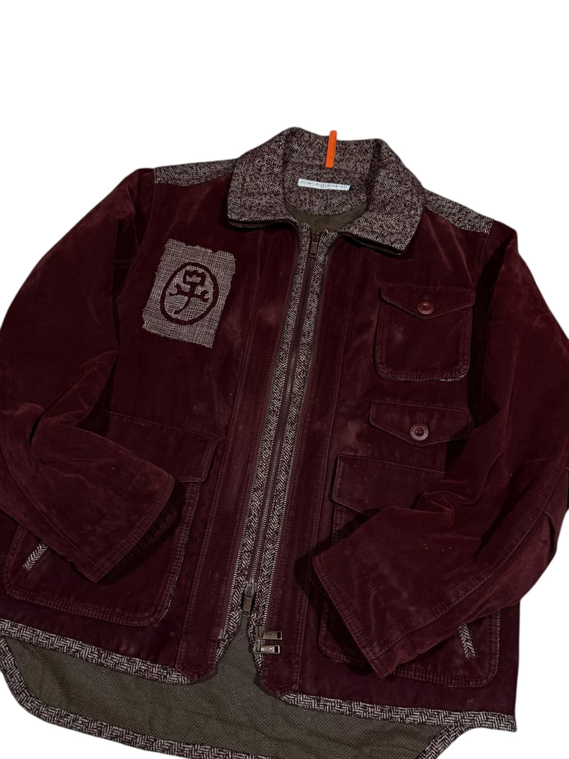 Castelbajac 까스텔바작 헤링본 디테일 워크자켓 상품이미지2