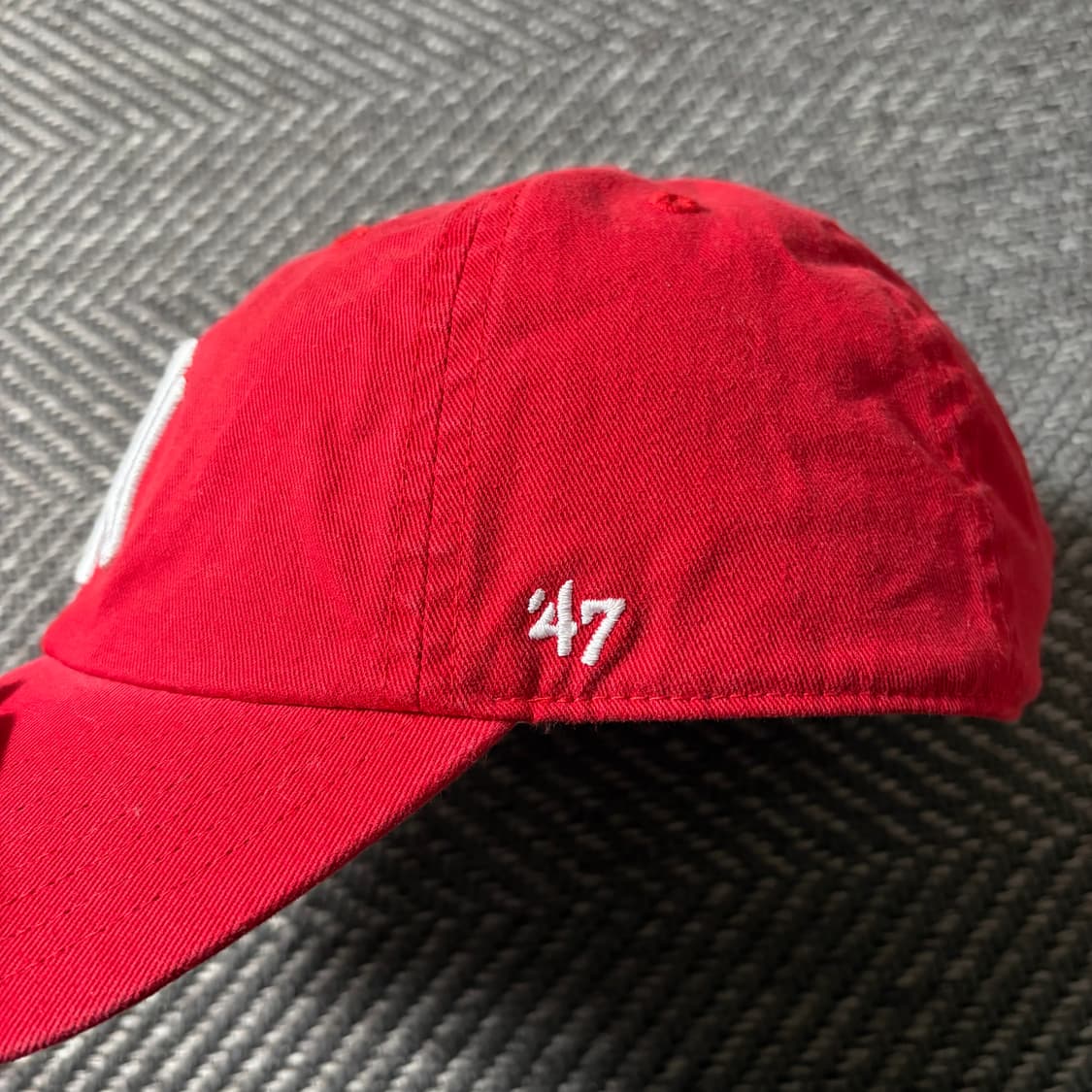 NY 양키스 클린업 볼캡 레드(OS) 상품이미지3