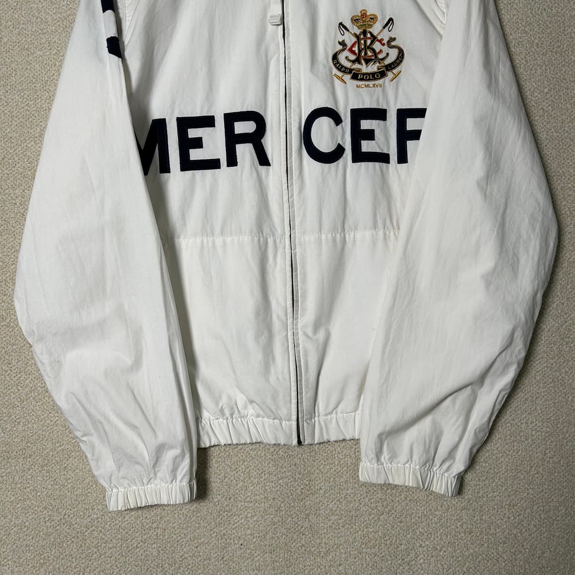  (S) 00s 폴로 랄프로렌 화이트  스윙톱 자켓 상품이미지4