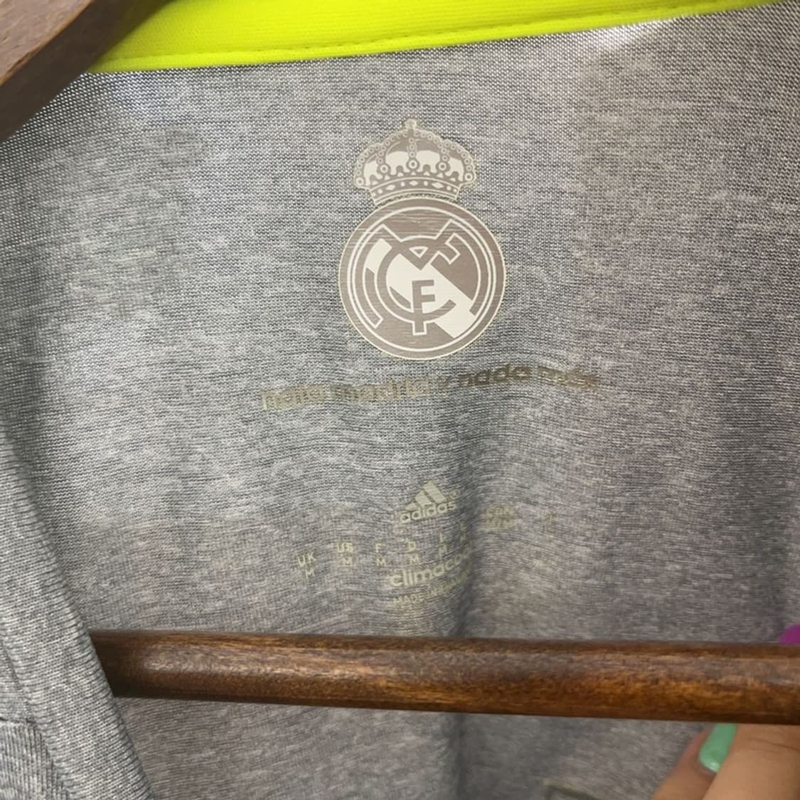 아디다스 15 - 16 레알 마드리드 어웨이 유니폼 롱슬리브 C06615 상품이미지5