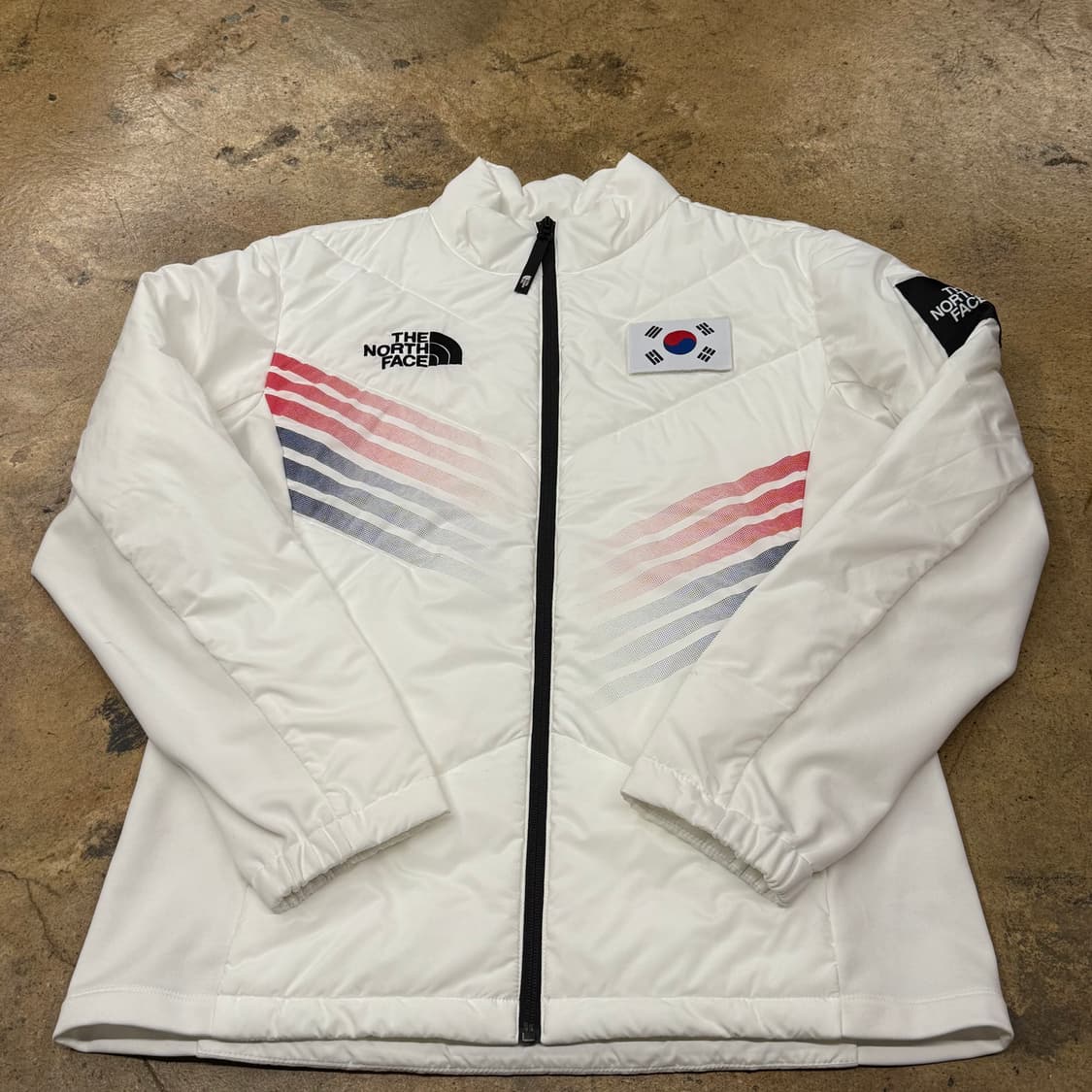 [정품/L] 노스페이스 화이트 눕시 대한민국 에디션 패딩 b19 상품이미지2