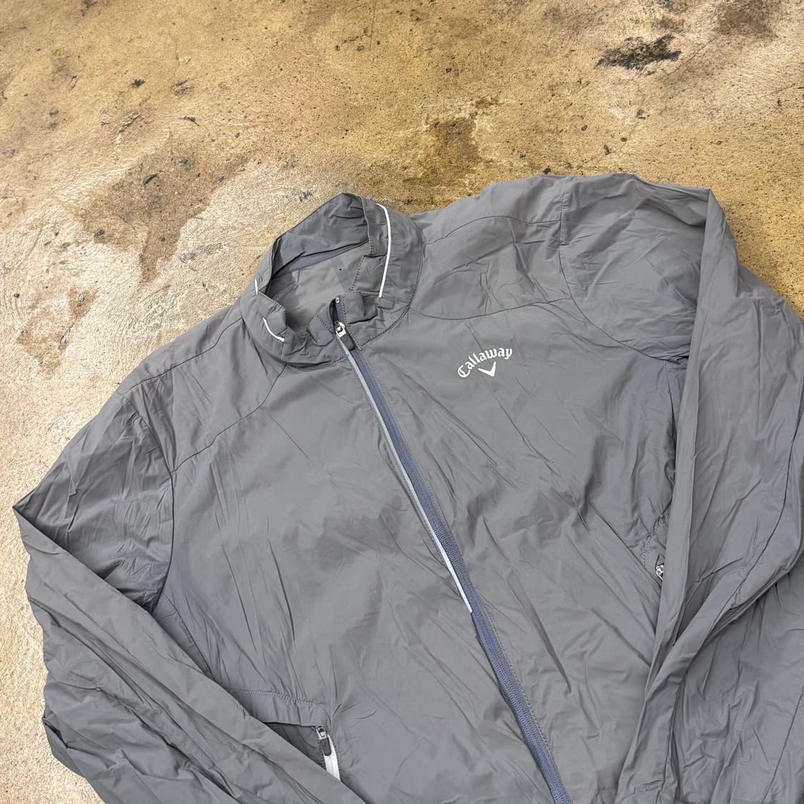 [정품/105] 캘러웨이 바람막이 점퍼 그레이 b17 상품이미지1
