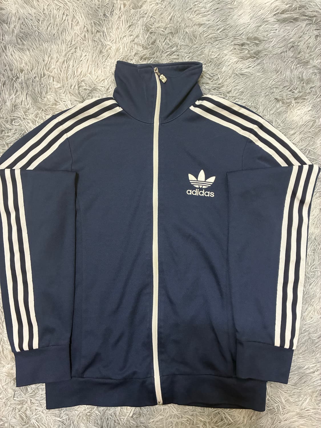 아디다스 네이비 유로파 슬림핏 트랙탑(95) 상품이미지2