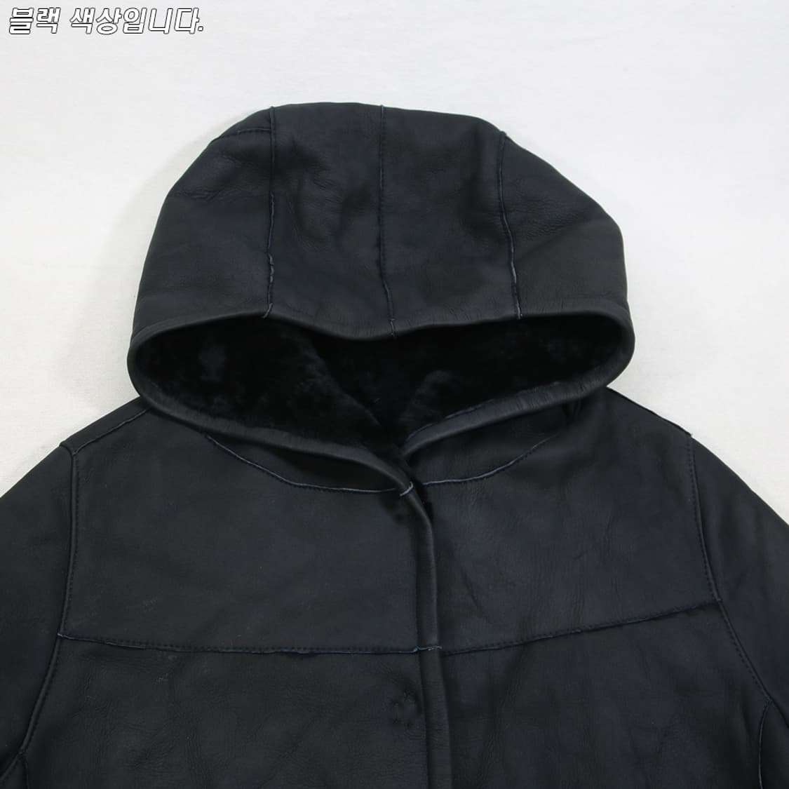 CARA O CRUZ 양가죽 무스탕 코트 (여성용 11) 상품이미지4