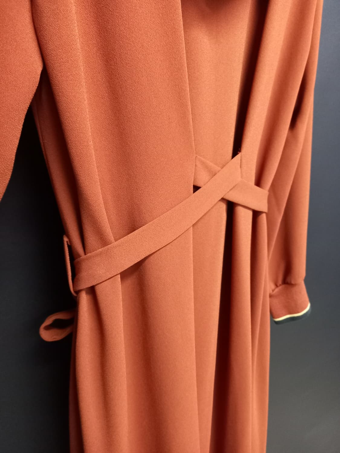 발렌시아 춘하추 쉬폰 후드 맥시 롱 원피스 F 44-66 상품이미지6