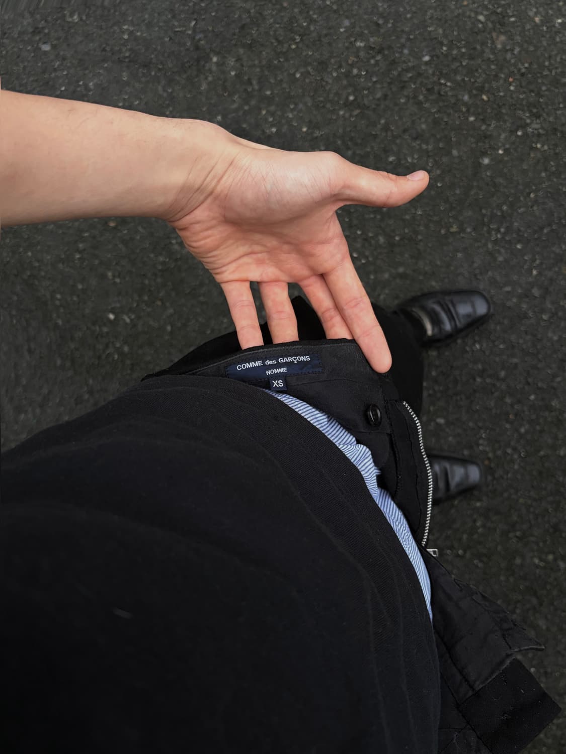 (할인가 10만) 00s 꼼데가르송 옴므 아카이브 트라우저 상품이미지1