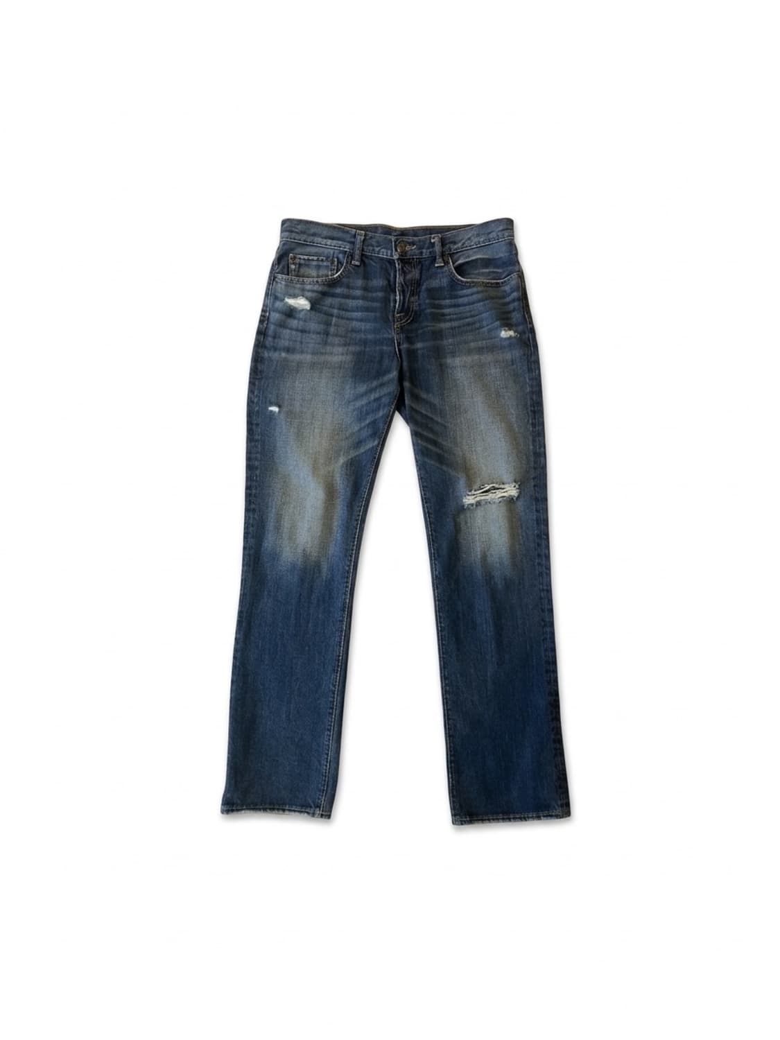 아베크롬비 클래식 스트레이트 데미지 데님(W33 L32) 상품이미지1