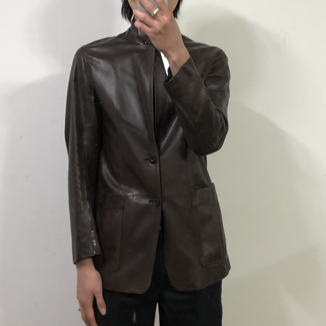 타임 램스킨 레더자켓  상품이미지5