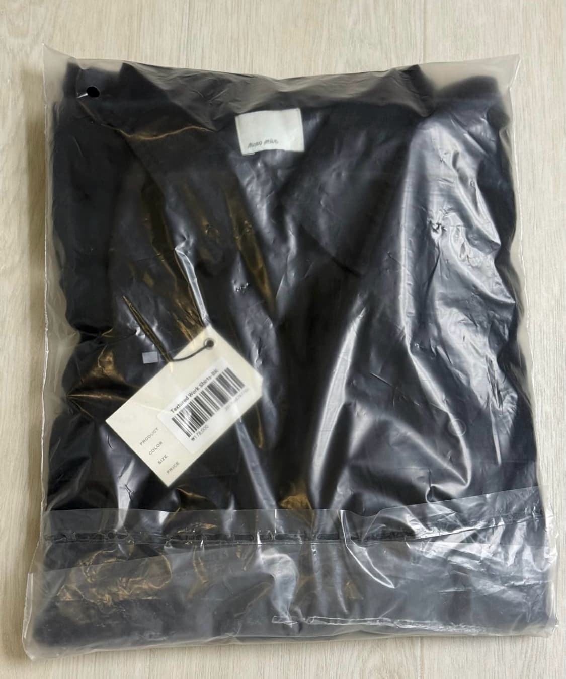 모노프리베 Textured Linen Work Shirt 2 상품이미지6