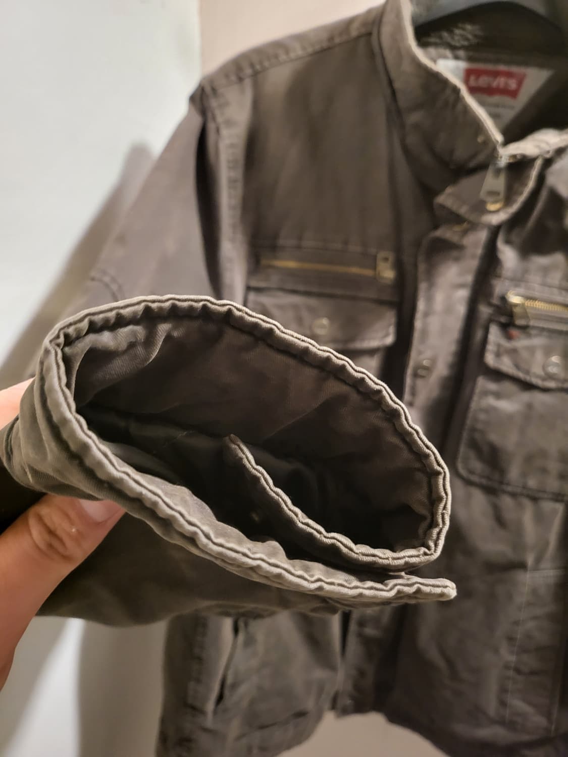 리바이스 안감 양털 브라운자켓 상품이미지3