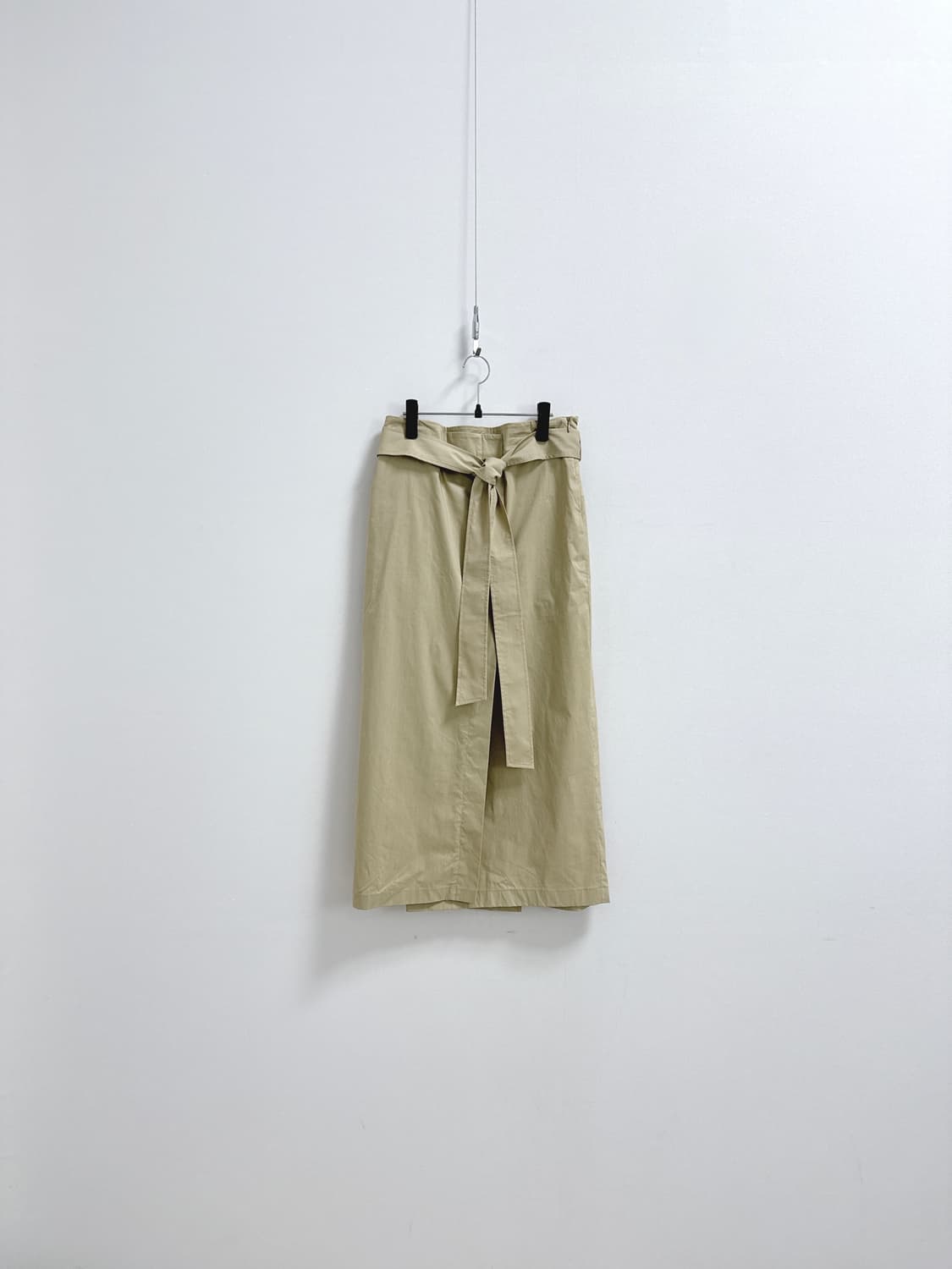 유메르 벨티드 바스락 랩 스커트 상품이미지1