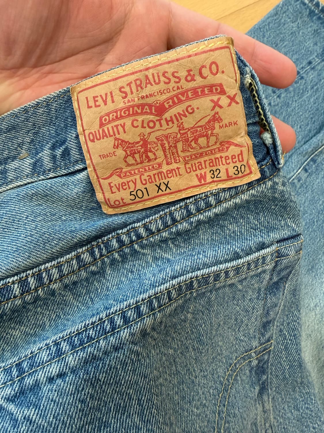 리바이스 LVC 55501 블랙잭 32*30 상품이미지3