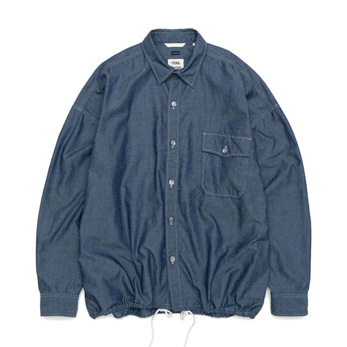나나미카 23SS 샴브레이 CPO 셔츠 자켓 L사이즈  상품이미지1