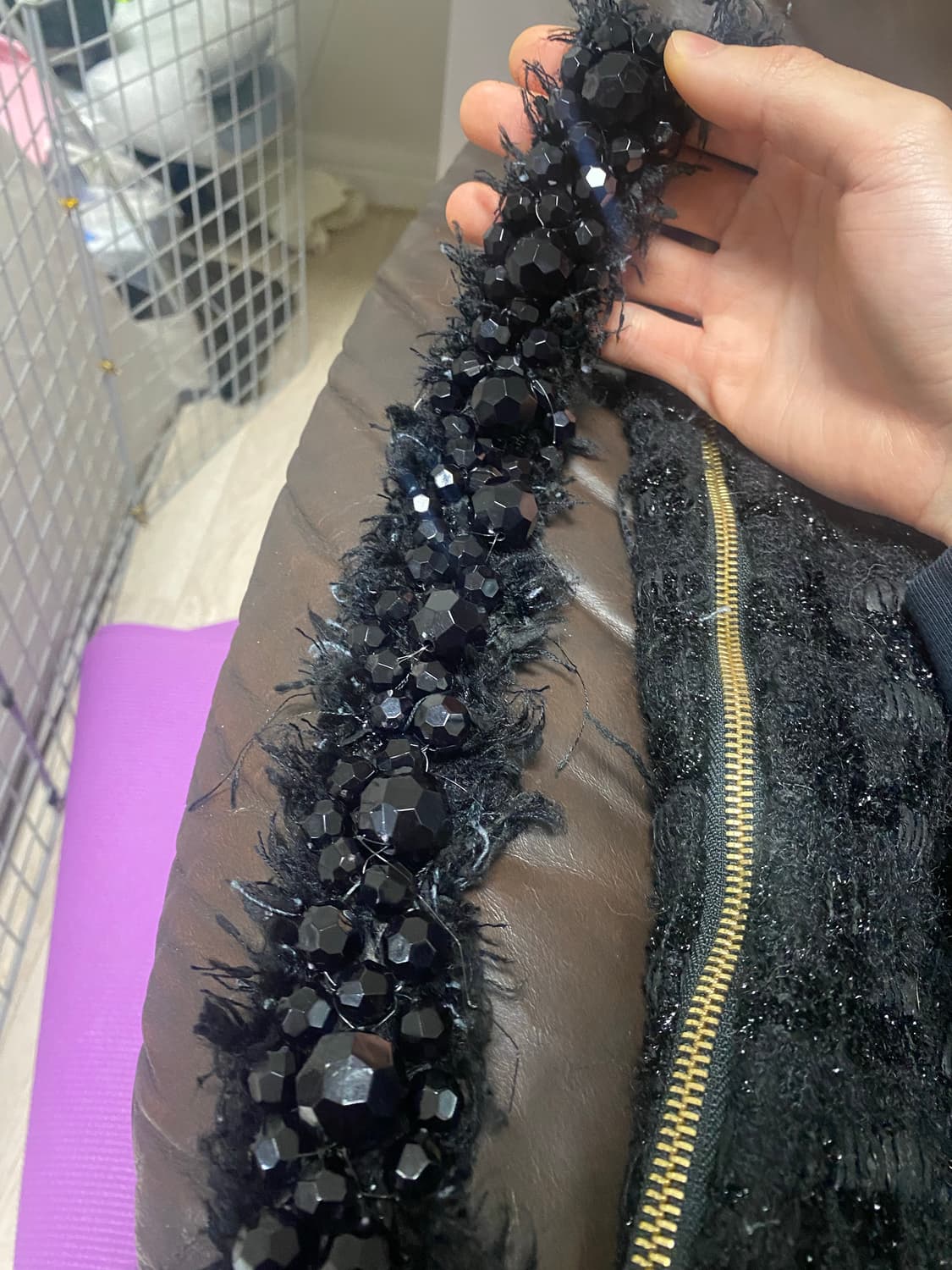 시몬로샤 트위드 숄더백  상품이미지3