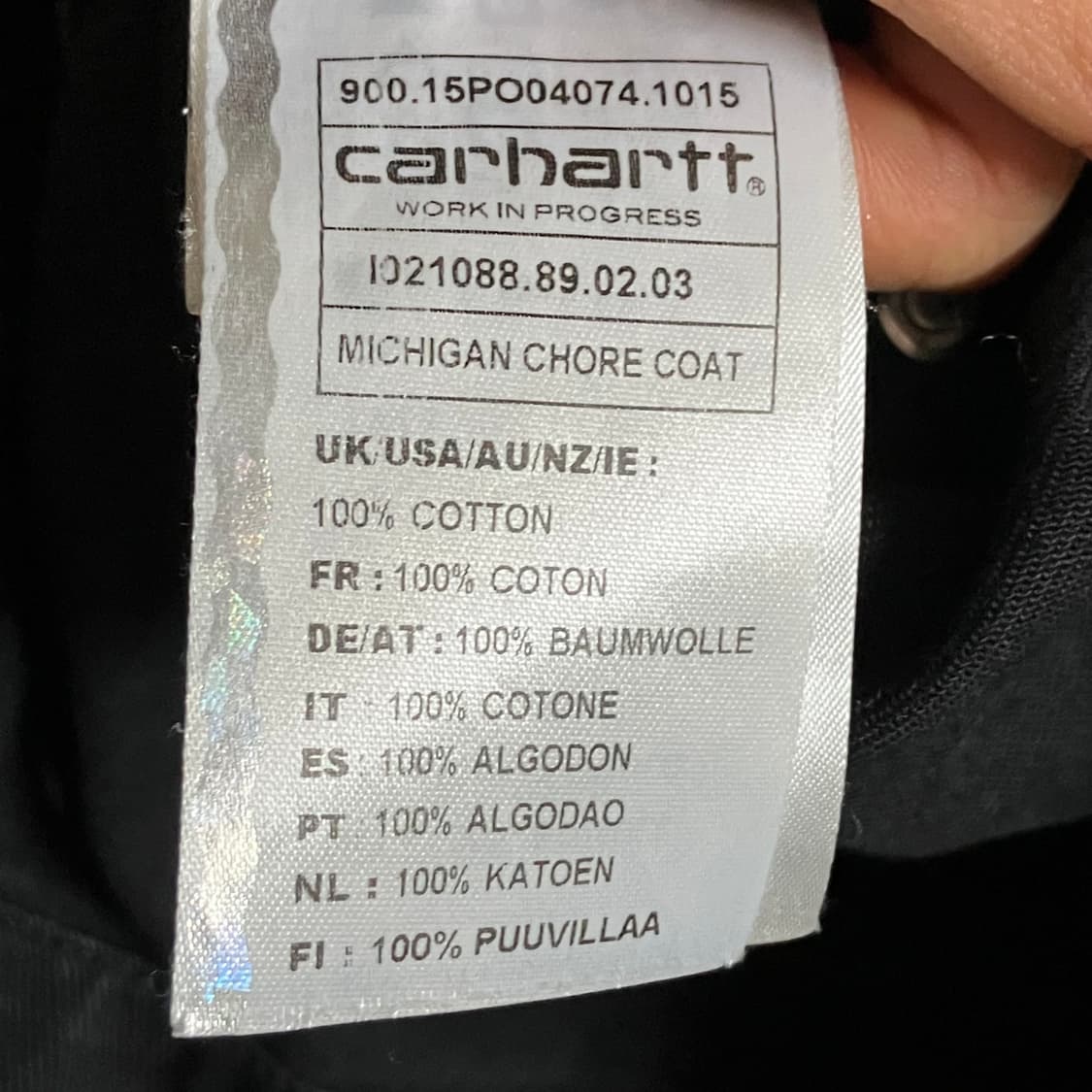 칼하트 셔츠 자켓 M 상품이미지4