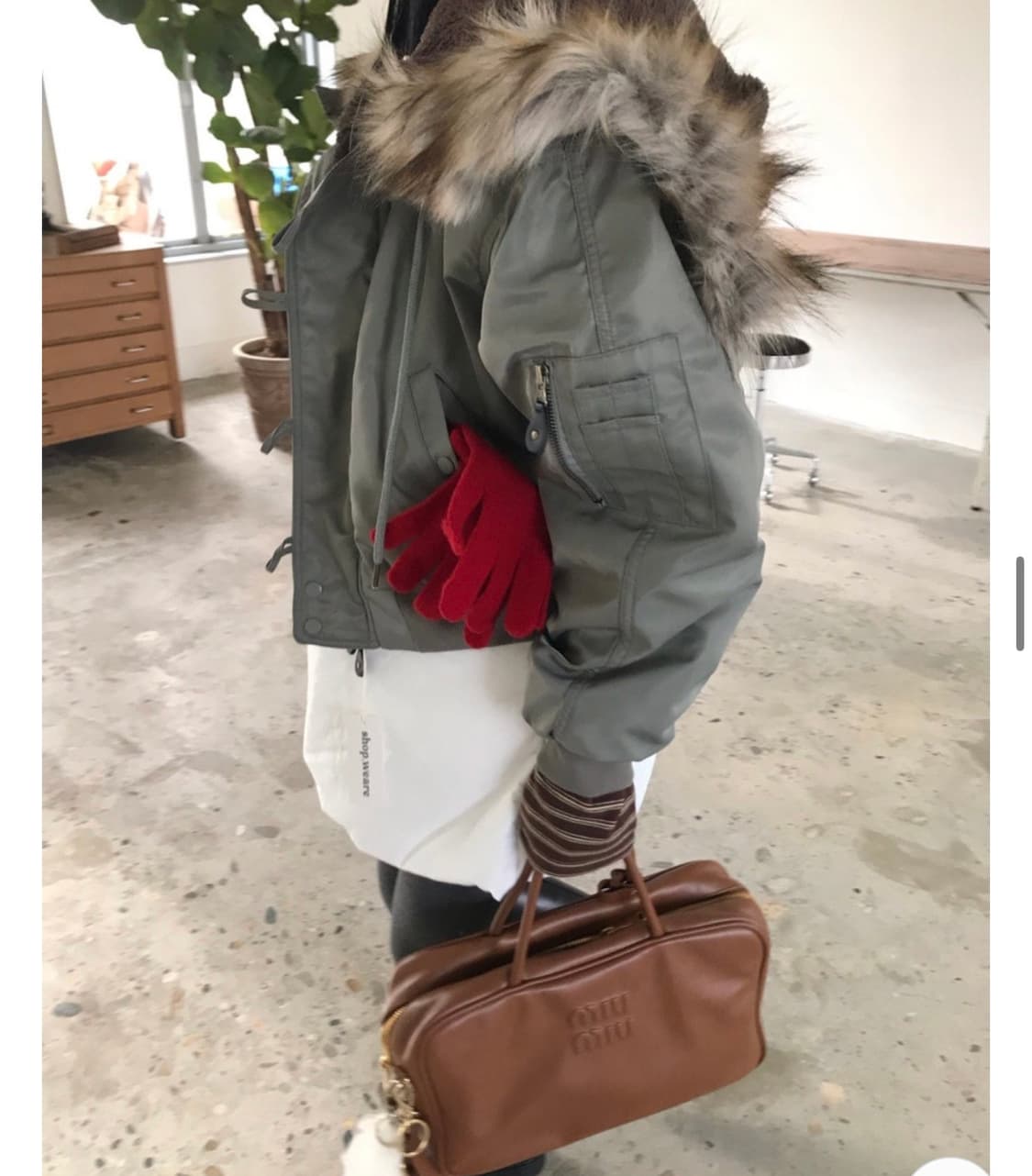 위아 크로바 항공점퍼 상품이미지6