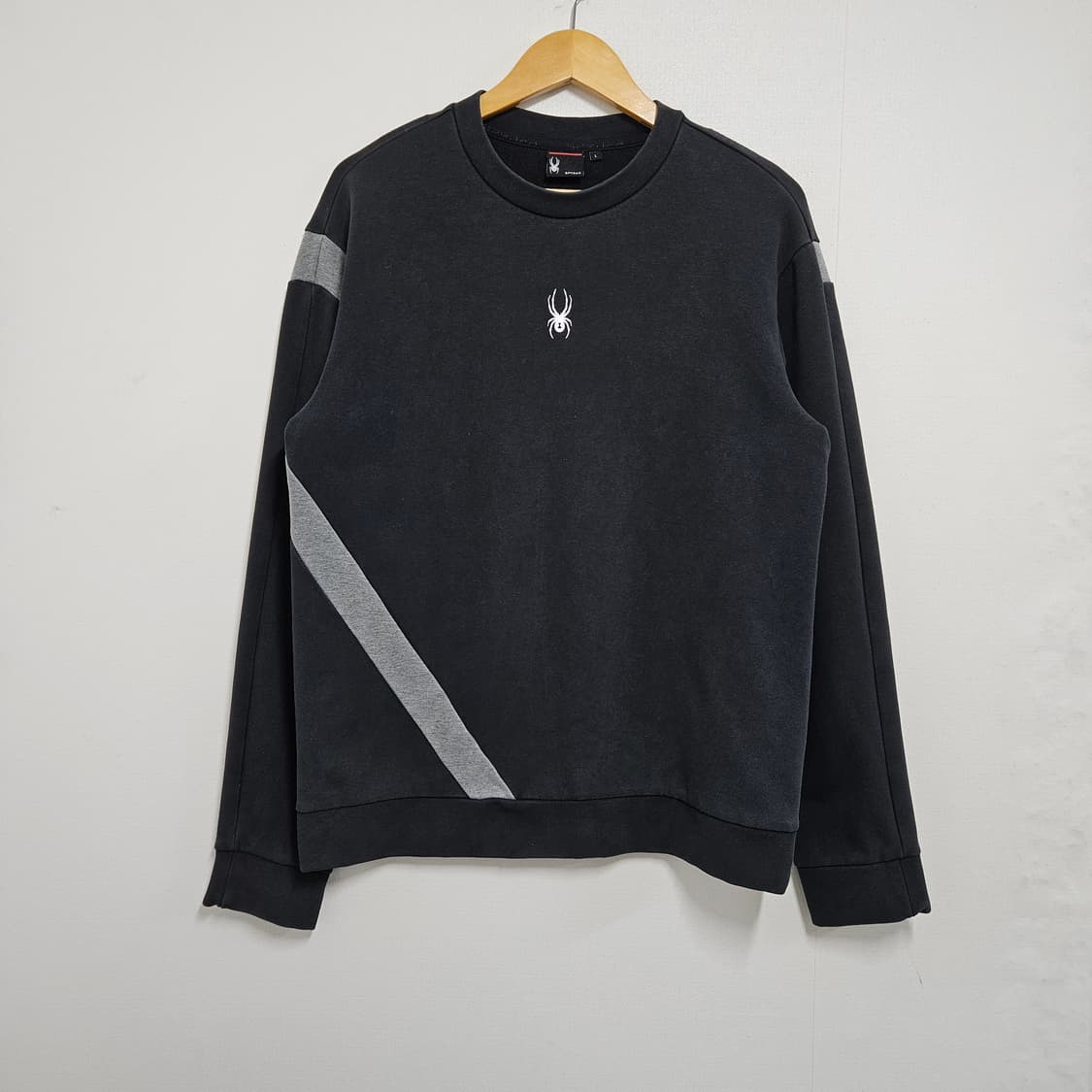 L 100) 스파이더 기모 기능성 맨투맨 상품이미지2