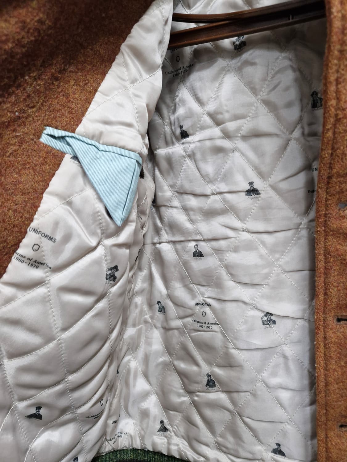 100L 커스텀멜로우(코오롱) 모 혼방 소가죽 자켓. 상품이미지9