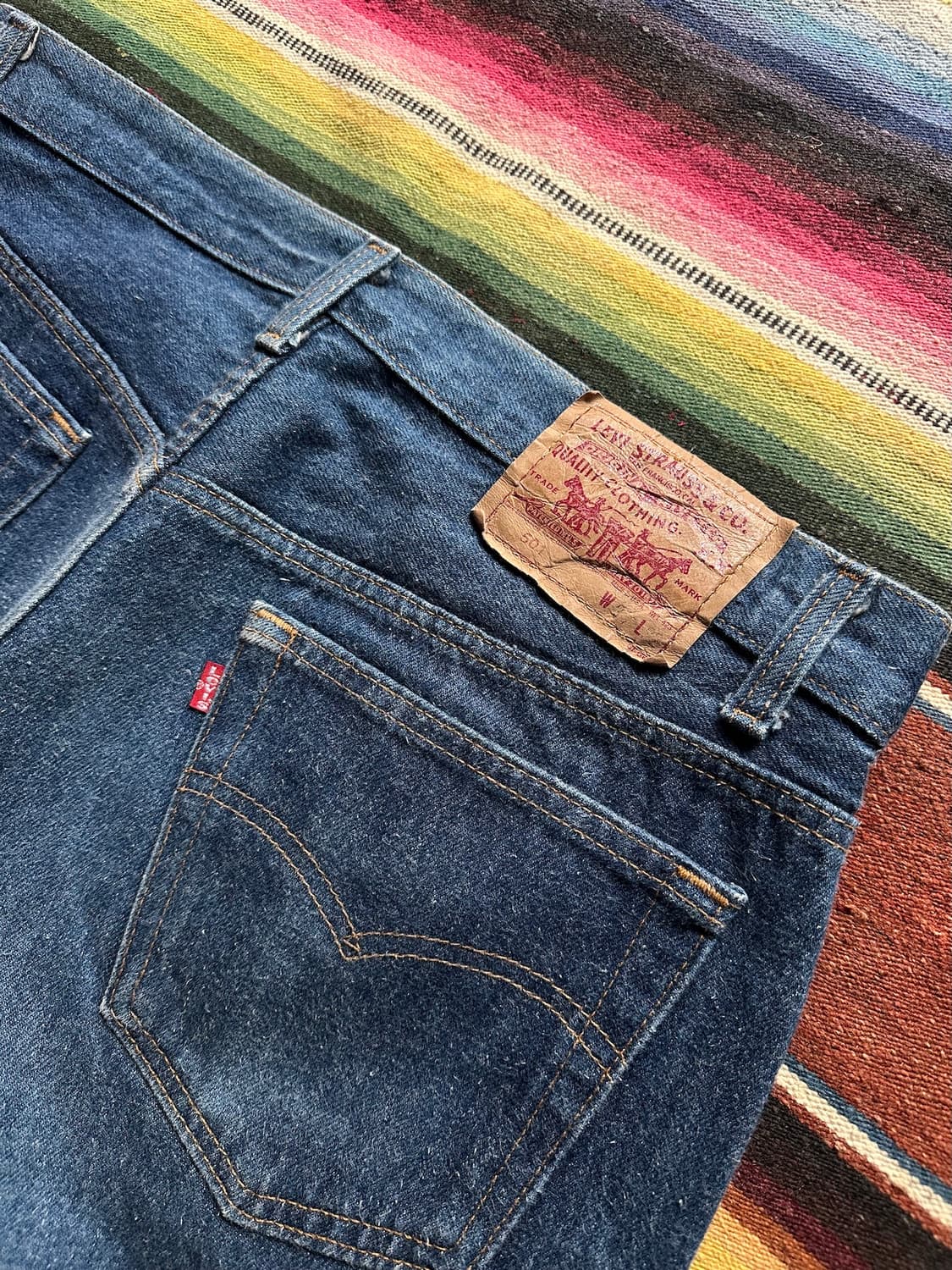 90s USA 빈티지 리바이스 501 데님 팬츠 상품이미지6