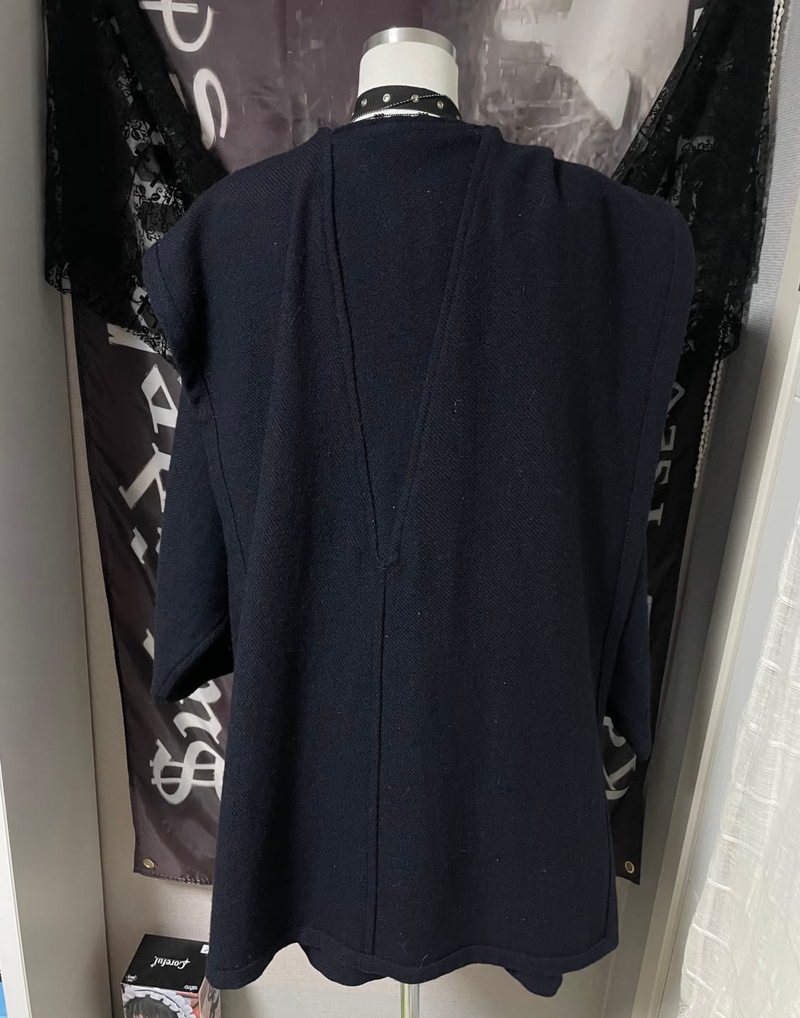 꼼데가르송 세일러 울코트 케이프아방가르드고딕하이엔드빈티지해체주의요지 상품이미지4