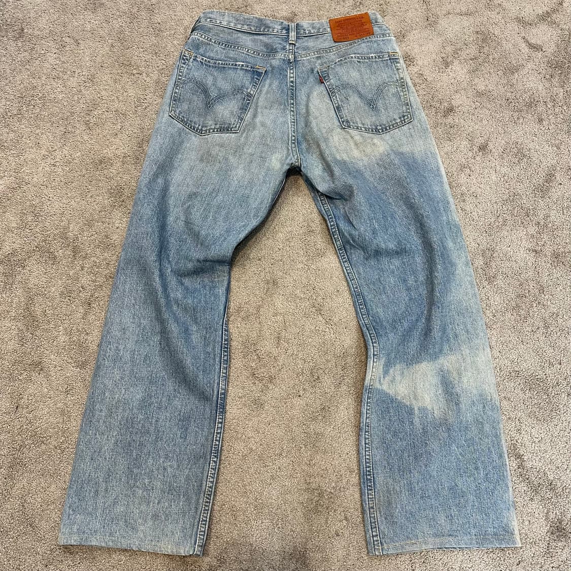 리바이스503 루즈핏 와이드 워싱 데님 팬츠(31) 상품이미지4