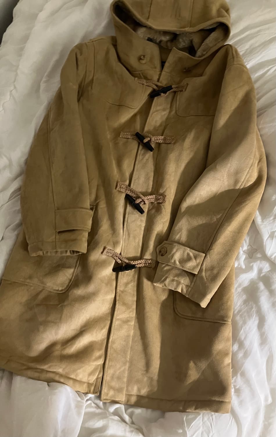 폴로 베이지 더플 코트 상품이미지1