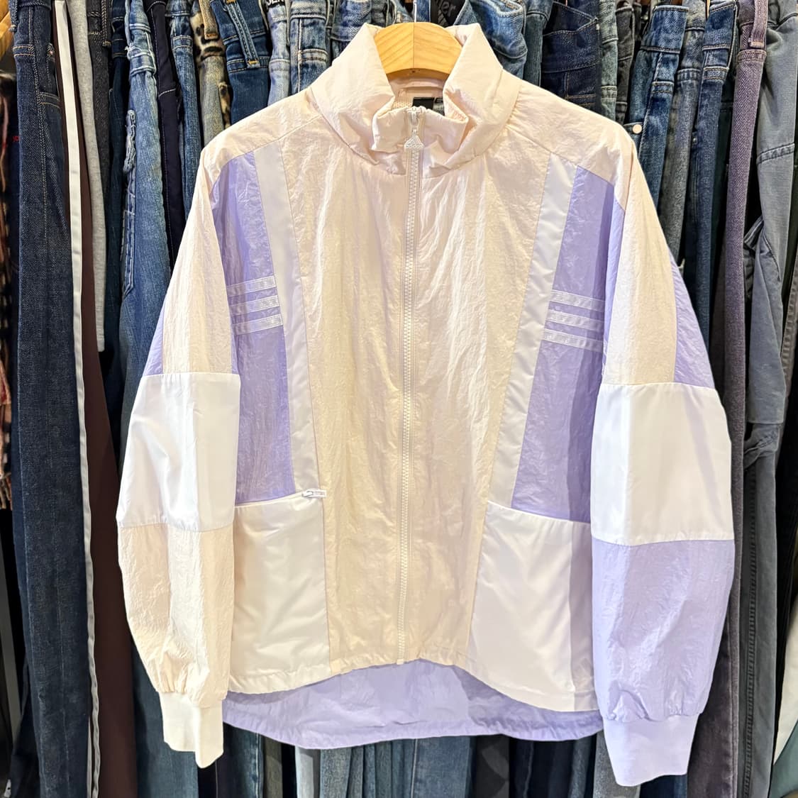 아디다스 파스텔 바람막이 L 상품이미지2