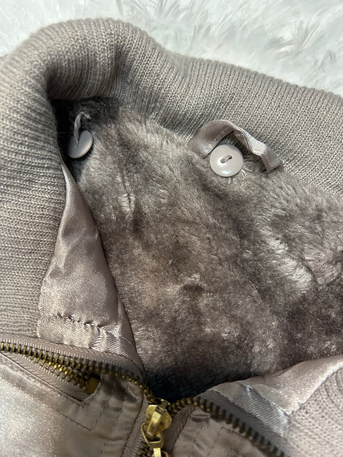 rosy y2k mood glitter bomber zip-up 상품이미지3