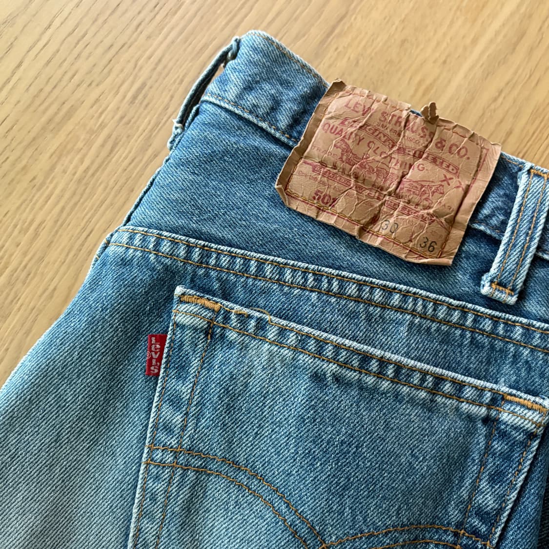  ▫️90‘s Levis 501 Denim 상품이미지8