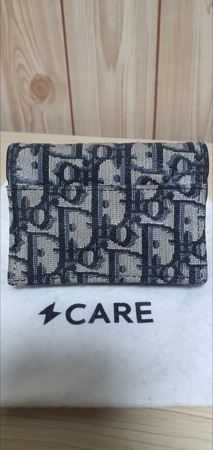 디올 오블리크 새들 지갑/카드지갑 정품A급(감정O) 상품이미지3