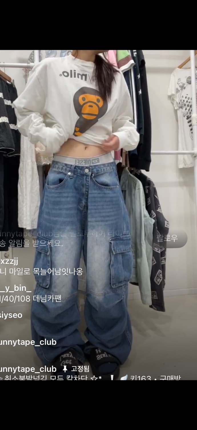 빈티지 카고팬츠  상품이미지1